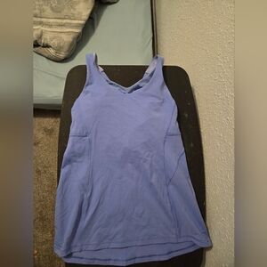 Lululemon Athletica Blue Tank Top